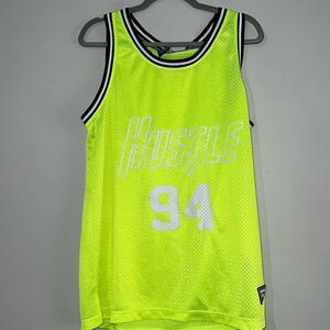 Hustle basketball jersey size large